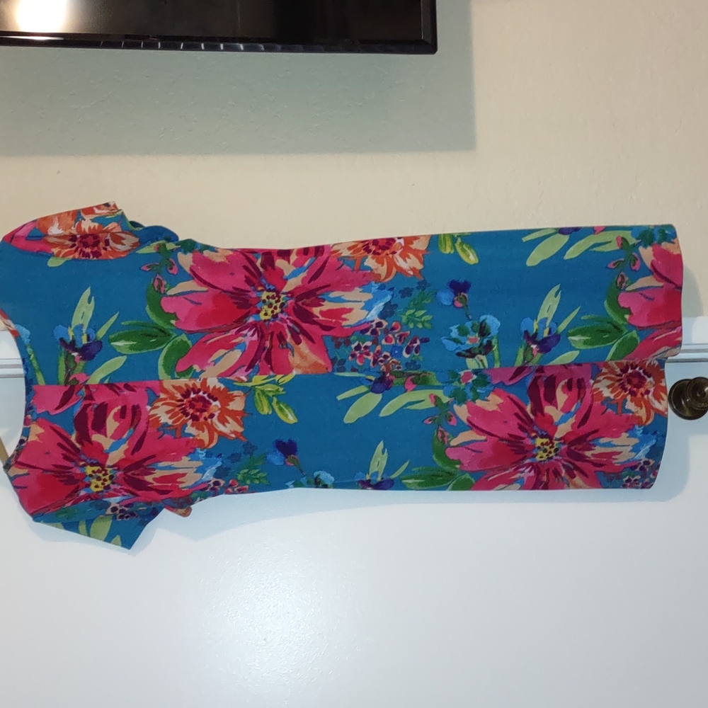 AB Studio large floral dress - Picture 2 of 5